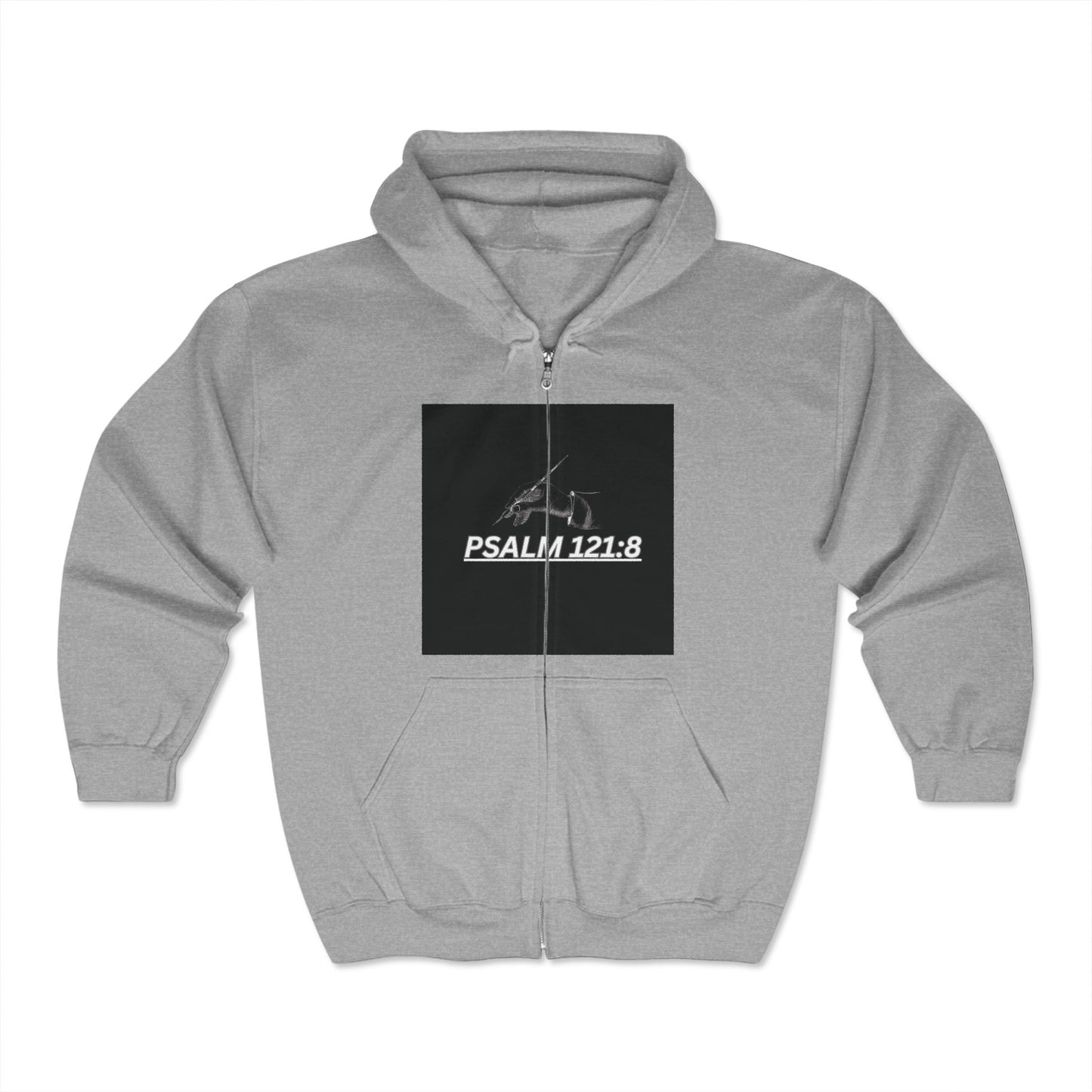 Full Zip Hooded Sweatshirt