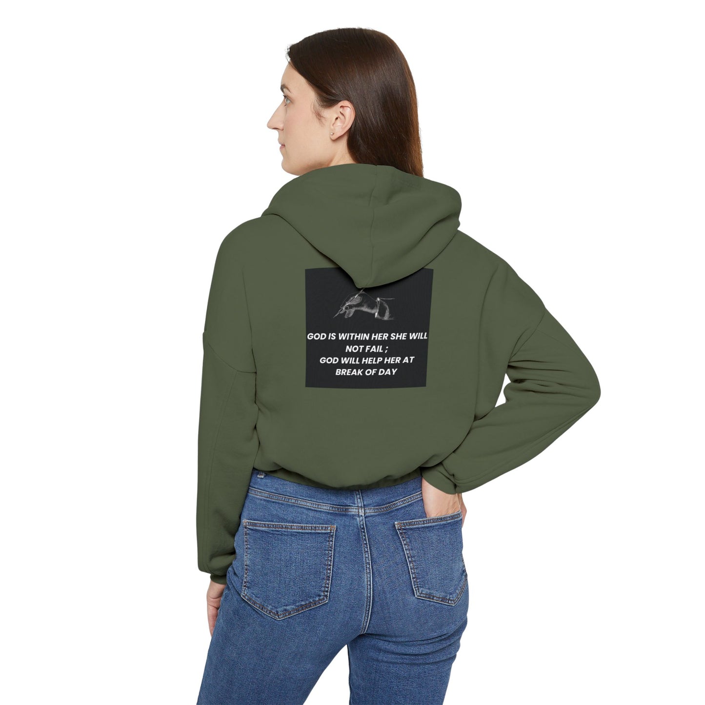 Women's Cinched Bottom Hoodie