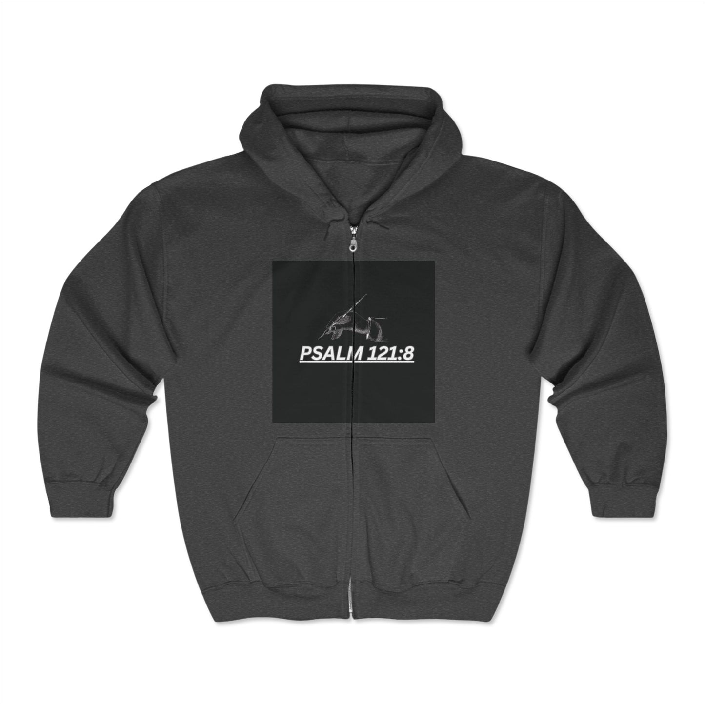 Full Zip Hooded Sweatshirt